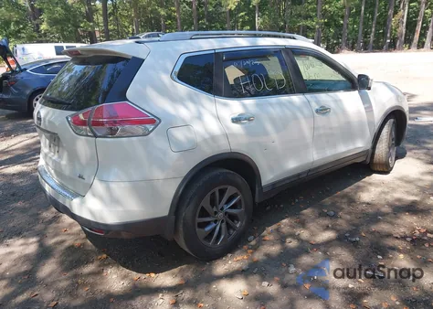2016 Nissan Rogue Sl из США, поврежденный, VIN 5N1AT2MT1GC774015
